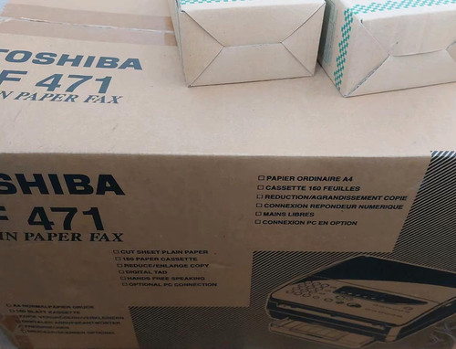Toshiba 471 plain paper fax - 471,
