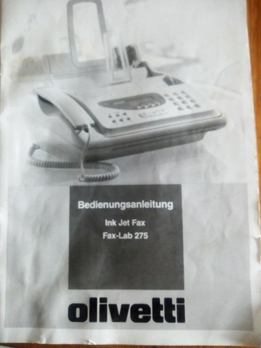 Olivetti ink jet - jet, 275