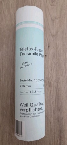 Faxpapier faxrolle rolle - rolle, fax