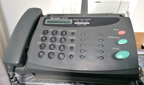 Sharp fax 105 - sharp, ux