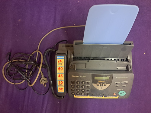 Sharp 470 kombigerät - sharp, ux-470