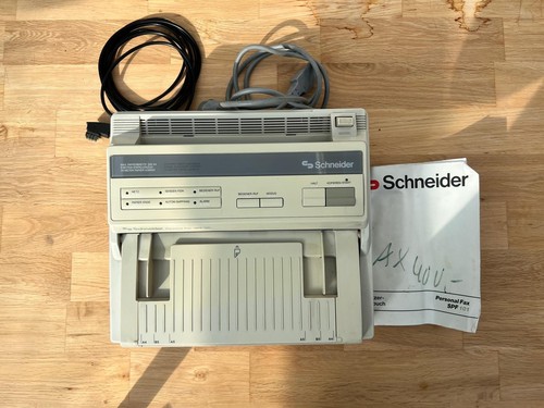 Schneider personal fax spf - fax,